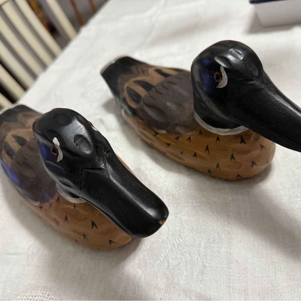 Heritage Mint Wooden Duck Pair